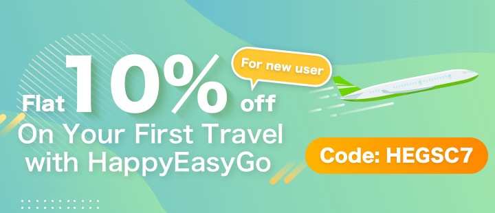 Happyeasygo coupon for new user on sale